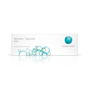 CooperVision Biomedics 1-Day Extra toric 30 pack, Daglenzen, Contactlenzen, 
