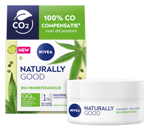 Nivea Naturally Good Dagcrème met Bio Hennepzaadolie