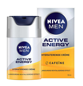 1+1 gratis: Nivea Men Gezichtscreme Active Energy 50 ml