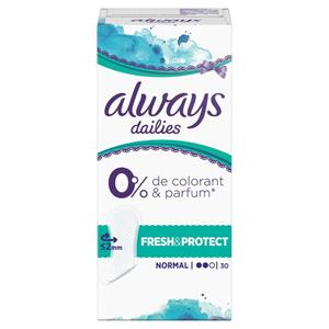 Always Dailies Inlegkruisjes Fresh & Protect