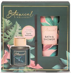 Source Balance Botanical wellness giftset douchegel & geurstokjes 120ml