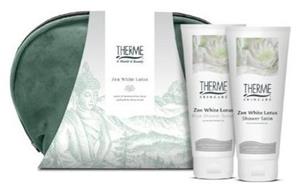 Therme Toilettas zwl velours shower en scrub 1set