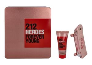 Carolina herrera 212 heroes forever young giftset 1 Set