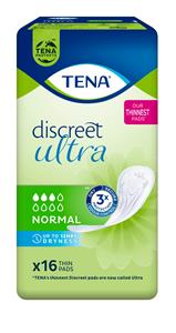 Tena Discreet Ultra Normaal 16 st