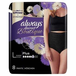 Always discreet always - Höschen 'Discreet Boutique' Gr. L in Schwarz
