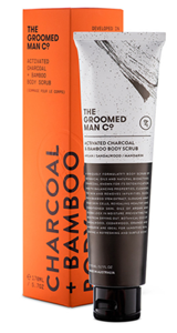 The Groomed Man Co. Activated Charcoal Body Scrub 170ml