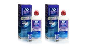 AOSEPT PLUS with Hydraglyde 2 x 360 ml met lenzendoosjes