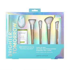 Set Mit Schminkbürsten Ecotools Brighter Tomorrow Ready, Set, Glow (5 Pcs)