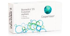 Biomedics 55 Evolution (6 Linsen)