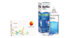 Proclear Sphere (6 Linsen) + Solunate Multi-Purpose 400 ml mit Behälter