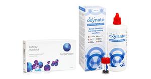 Biofinity Multifocal (3 Linsen) + Solunate Multi-Purpose 400 ml mit Behälter