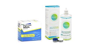 Soflens Multi-Focal (6 lenzen) + Solunate Multi-Purpose 400 ml met lenzendoosje