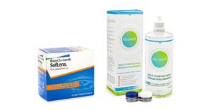 Soflens Toric (6 lenzen) + Solunate Multi-Purpose 400 ml met lenzendoosje