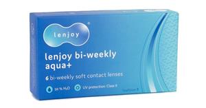 Bi-weekly Aqua+ (6 lenzen)