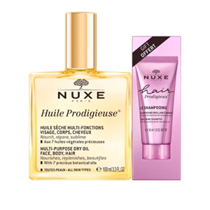 Nuxe Huile Prodigieuse Olie 100ml + GRATIS Shampoo 30ml