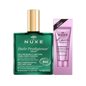 Nuxe Huile Prodigieuse Néroli Olie 100ml + GRATIS Shampoo 30ml