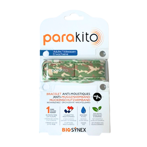 Para'Kito Anti-Muggen Armband Volwassenen - Camouflage - 1 Stuk