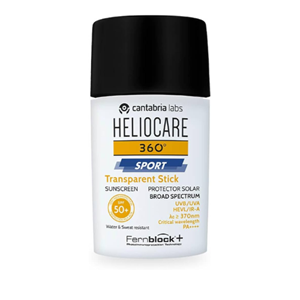 Heliocare 360° Sport Transparant Stick SPF50+ - 25g