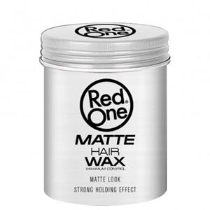 Red One Matte Hair Wax White 100ml