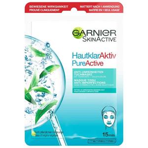 Garnier SkinActive Gezichtsmasker Tissue Pure Active Met Tee Tree Oil