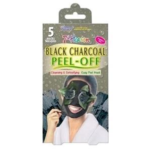 Montagne Jeunesse Gezichtsmasker 7th Heaven Black Charcoal Peel-Off Multipack 5 Stuks