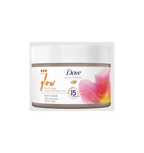 Dove Glow body scrub