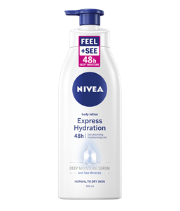 Nivea Body Lotion Express Hydration Pump 400 ml