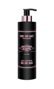 INSTITUT KARITE PARIS Shea Body Cream Black Leather 250 ml