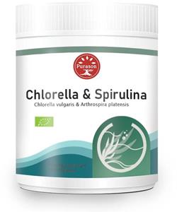 Purason Chlorella en Spirulina tabletten Bio biologisch