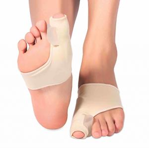 GO Medical Voorvoetsok Hallux Valgus met Bunionbeschermer - Universeel - Beige - Per paar