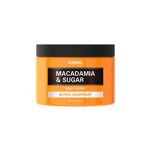 Kundal Macadamia & Sugar Body Scrub Pink Grapefruit 550 g