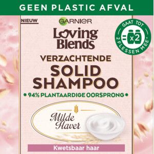 Loving blends Shampoo Bar Milde Haver 60 gram