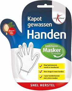 Lucovitaal Handmasker Kapot Gewassen Handen 1 paar