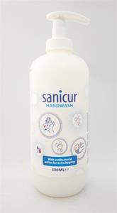 Sanicur Handwash Antibacterieel 500 ml