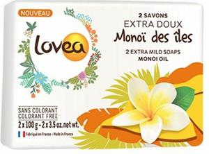 Lovea Zeep Monoi 2 x 100 Gram