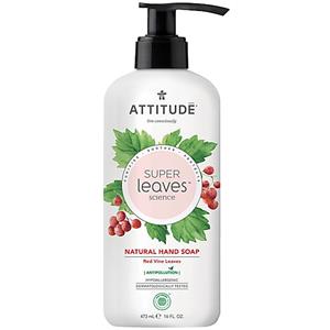 Attitude Super Leaves Natuurlijke Handzeep Red Vine Leaves 473 ml