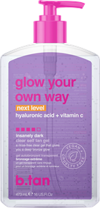 B.Tan Glow Your Own Way Next Level Self Tan Gel 437 ml