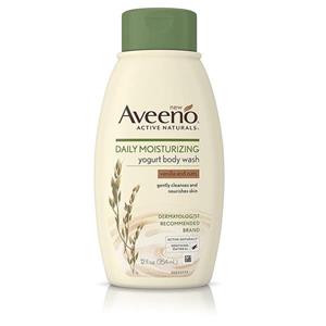 Aveeno Daily Moisturising Yogurt Body Wash, Vanilla & Oat 300 ml