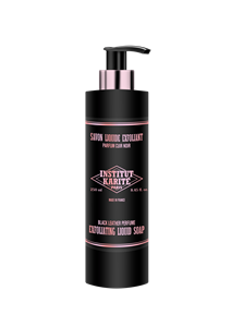 INSTITUT KARITE PARIS Exfoliating Liquid Soap Black Leather 250 ml