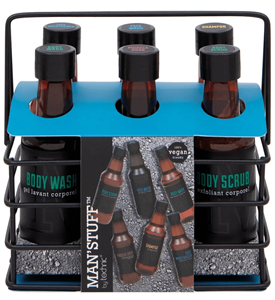 Man'Stuff GSV - 6 Pack Caddy BodyCare Set