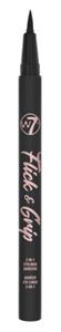 W7 Flick & Grip 2-In-1 Adhesive Eyeliner Pen Black 1 st