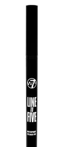 W7 Line To Five Waterproof Eyeliner Pen Black 1 st