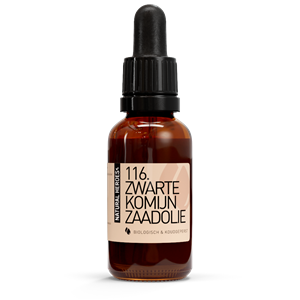 Natural Heroes Zwarte Komijnzaadolie (Biologisch & Koudgeperst) 30 ml
