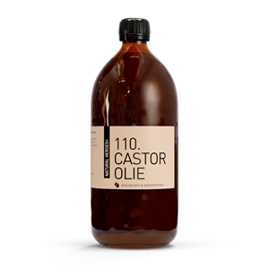 Natural Heroes Castorolie (Biologisch & Koudgeperst) 1000 ml (glazen fles)