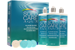 Menicon Solocare Aqua 6 maanden (3x360ml)