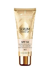 Bielenda Make-up Serum Correcting Fluid + Serum SPF50 For All Skin Types Shade 2 30 ml