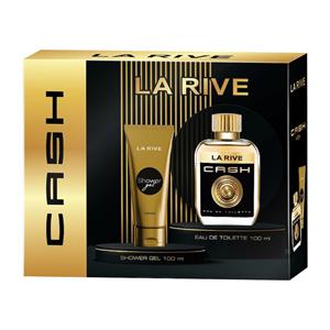 La Rive Giftset Cash Men 100ML Eau de Toilette + 100ML Showergel