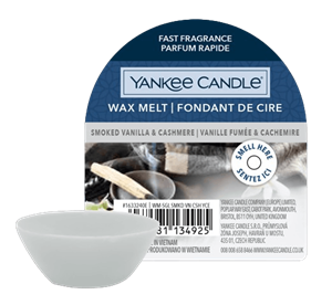 Yankee Candle Single Wax Melts Smoked Vanilla & Cashmere 22 g