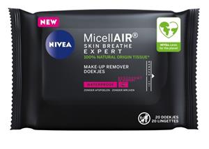 Nivea Micellair expert make-up remover doekjes 20 stuks