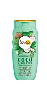 Lovea Shampoo coconut & green tea 250ml